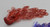 26cm Sequin/Berry Bird w/Clip Red