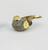 14cm Glitter Bird w/Clip Gold