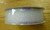 1" x 5Y Double Wired White Mesh Glitter Ribbon Garland