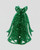 4" 3D Bell Decoration Emerald