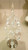 20cm Clear Glass Tree Decoration