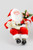 30cm Traditional Santa Sitting Red