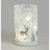 16cm Glass Reindeer/Tree 