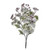Flocked Holly leaves/Berries Spray 43Cm