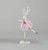 32cm Fabric Moose Ballerina Orn Pi