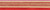 1" x 5Y Red Mesh Ribbon