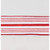 10Yx2.5" Stripe Ribbon Red/White
