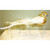 15cm Glitter Robin w/Ribbon Gold