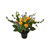 Essential Country Style Remembrance Grave Pot - Yellow