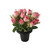 Essential Rose Mix Remembrance Grave Pot - Pink