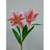 47cm Satin Lily Hot Pink