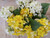 32cm Snowball Bush x5 Cream