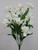 43cm Iris Bush x8 Cream