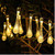 50 Solar Waterdrop String Lights 5.9m  2 functions Warm White