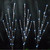 3 Twig Pathway lights 20 bulbs each H60cm 2 Functions White Light Battery