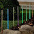 Set of 8 Solar Bubble Pathway lights. 2 Functions 40cm inc stake.