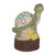 Resin Turtle on a base with patterned shell 27.5cm