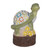 Resin Turtle on a base with patterned shell 27.5cm