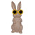 Resin Bunny with Flower Glasses 28cm