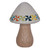 Resin Mushroom with Multi coloured pattern 27cm