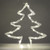 50 LED Tree Silhoutte 26X5X33cm mains powered