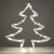 50 LED Tree Silhoutte 26X5X33cm mains powered