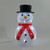 Light up Acrylic Snowman 35cm 30 LED mains powered