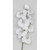 75cm Glitter Phalaenopsis White