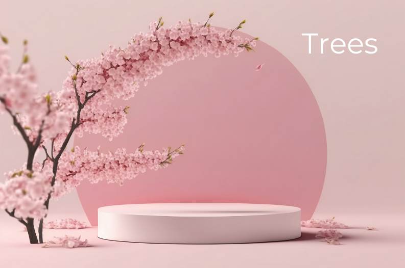 artificial blossom tree