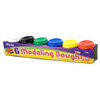 Bazic 2 oz. Multi Color Modeling Dough - 6/Pack Case Pack 24