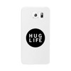 Hug Life Black Sleeveless White Phone Case