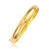 Classic Bangle in 14k Yellow Gold (8.0mm)