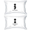 Our Stories Will Never End Matching Couple White Pillowcases