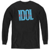 Billy Idol/logo-youth Long Sleeve Tee-black