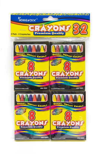 Crayons - 8 Count Case Pack 48