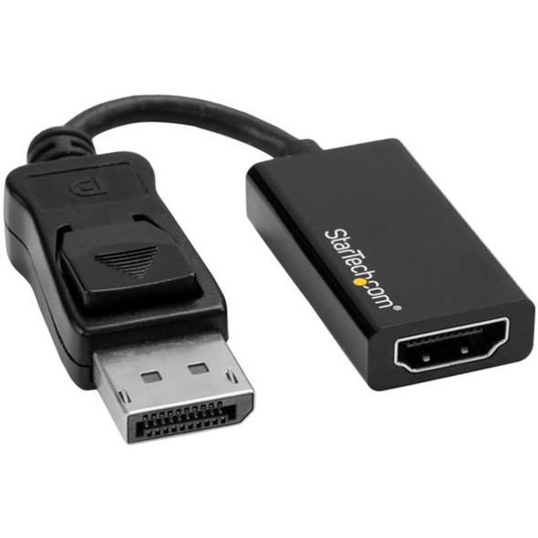StarTech.com DisplayPort to HDMI Adapter - 4K DP to HDMI Converter - UHD 4K 60Hz