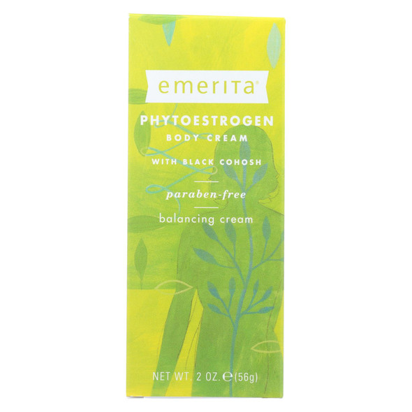 Emerita Phytoestrogen Body Cream - 2 Oz