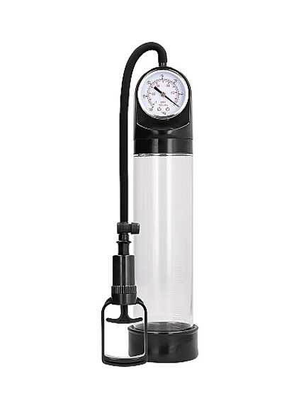 Pumped Comfort Pump W/ Advanced Psi Gauge Transparent