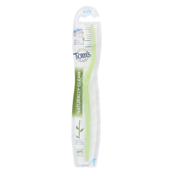 Tom's Of Maine Adult Toothbrush - Soft - Case Of 6