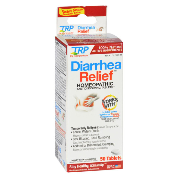 Trp Diarrhea Relief - 50 Tablets