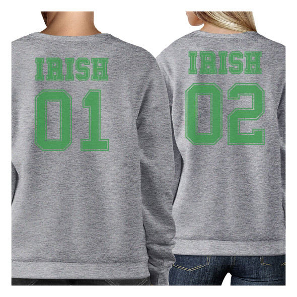 Irish 01 Irish 02 Cute Gift Idea Irish Couples Matching Sweatshirts - 3PSS074HG MXS WXS