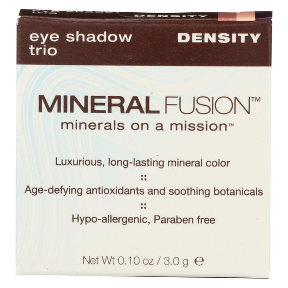 Mineral Fusion - Eye Shadow Trio - Density - 0.1 Oz.