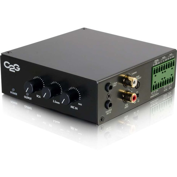 C2G 25/70V 50W Audio Amplifier - Plenum Rated