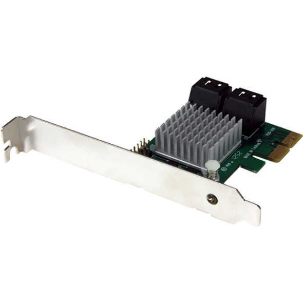 StarTech.com 4 Port PCI Express 2.0 SATA III 6Gbps RAID Controller Card with HyperDuo SSD Tiering