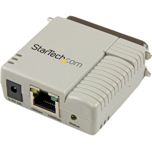 StarTech.com 1 Port 10/100 Mbps Ethernet Parallel Network Print Server