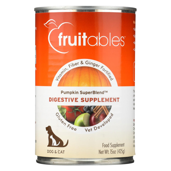 Fruitables Digestive Supplement  - Case Of 12 - 15 Oz