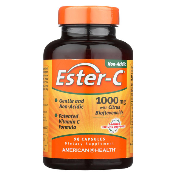 American Health - Ester-c With Citrus Bioflavonoids - 1000 Mg - 90 Capsules