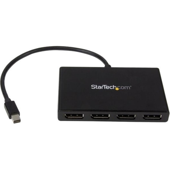 StarTech.com Mini DisplayPort to DisplayPort Multi Monitor Splitter - 4-Port MST Hub - mDP 1.2 to 4x DP MST Hub