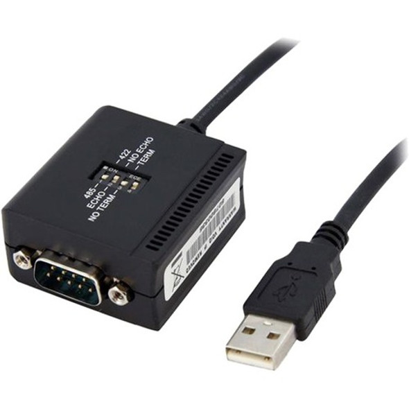 StarTech.com 6ft RS422/485 USB Serial Adapter w/ COM Retention