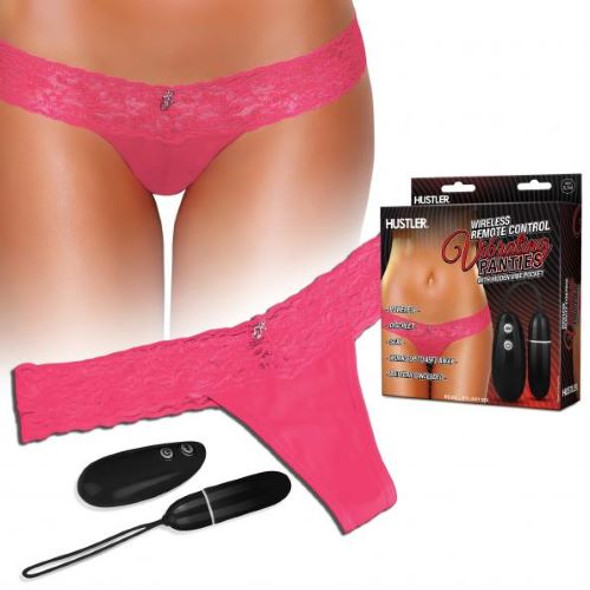 Vibrating Panties Pink Wireless Remote Control